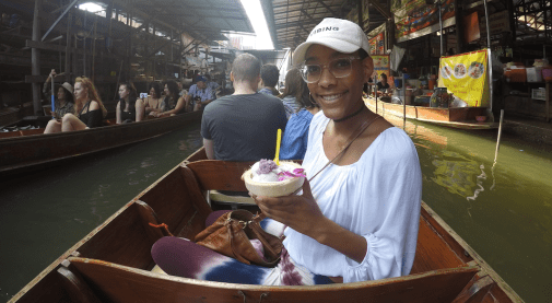 Floating Market Outside of Bangkok